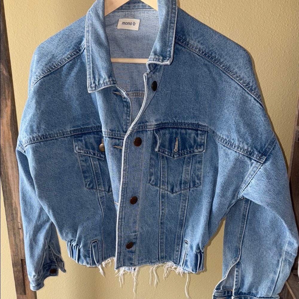 Mono B Blue Denim Jacket